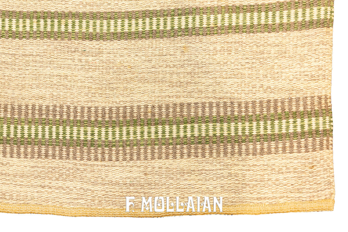 Rollakan Swedish Flat-weaver Rug Beige Color n°:664878